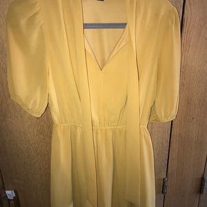 Mustard Yellow Dress